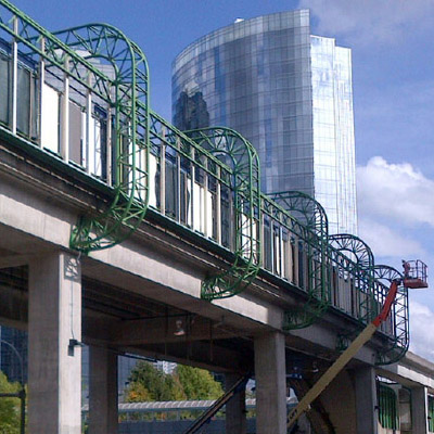 evergreen metrotown skytrain station